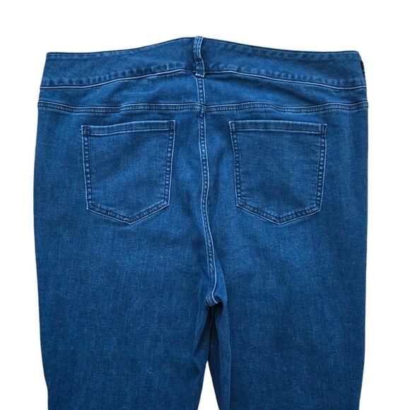 Torrid Jeans Women's Blue High Rise Distressed Jegging Super Soft Jeans Plus 20R - Picture 5 of 8